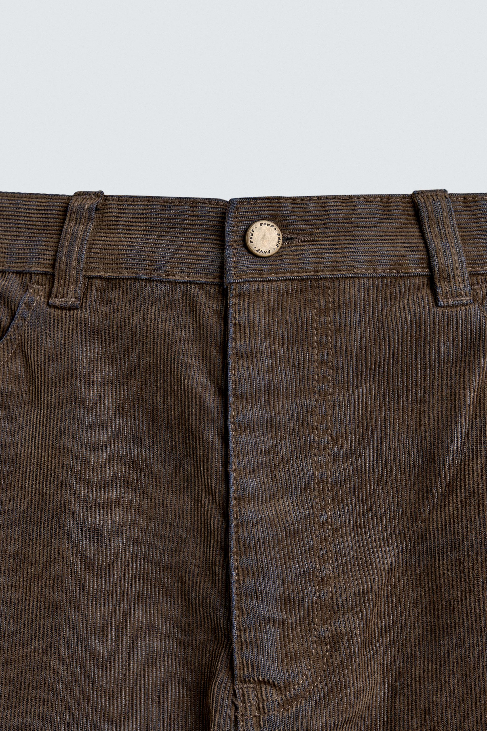 BAGGY FIT CORDUROY PANTS